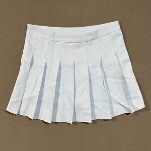 Brand New Women's XL Mini‎ Pleated Skort Blue Tennis Athletic Skater Y2K
